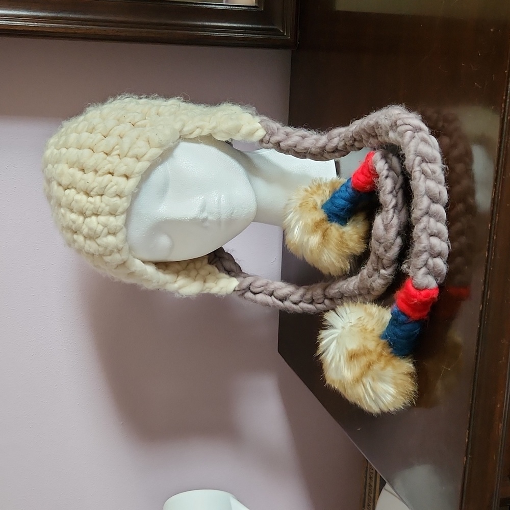 Mischa Lampert pom pom beanie